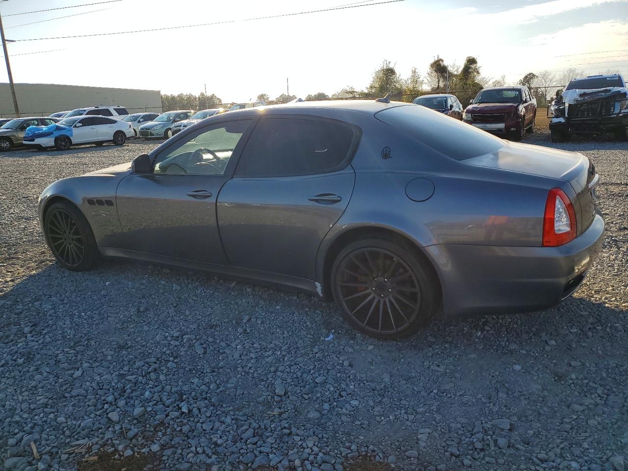 2011 Maserati Quattroporte S Gray vin: ZAM39JKA9B0058959