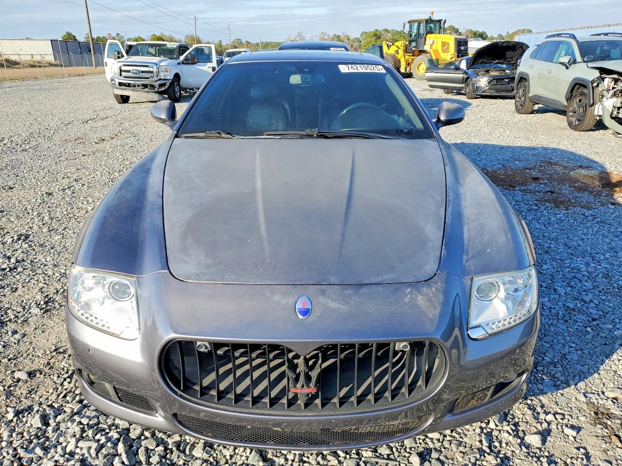 2011 Maserati Quattroporte S Gray vin: ZAM39JKA9B0058959