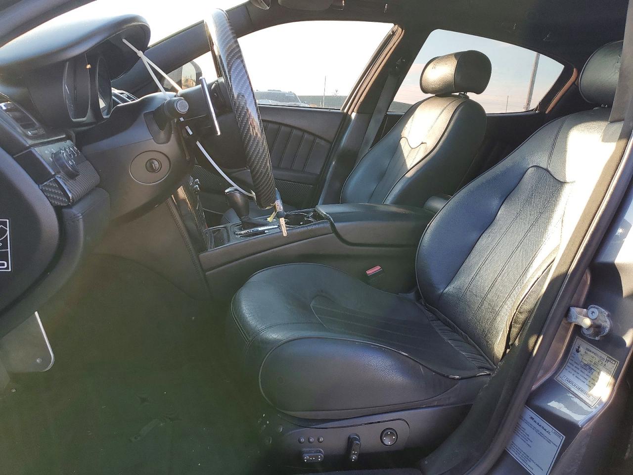 2011 Maserati Quattroporte S Gray vin: ZAM39JKA9B0058959