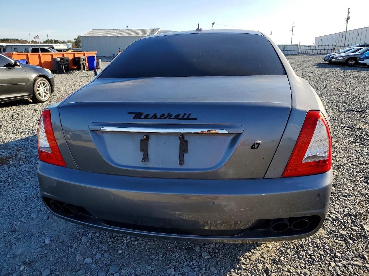 2011 Maserati Quattroporte S Gray vin: ZAM39JKA9B0058959