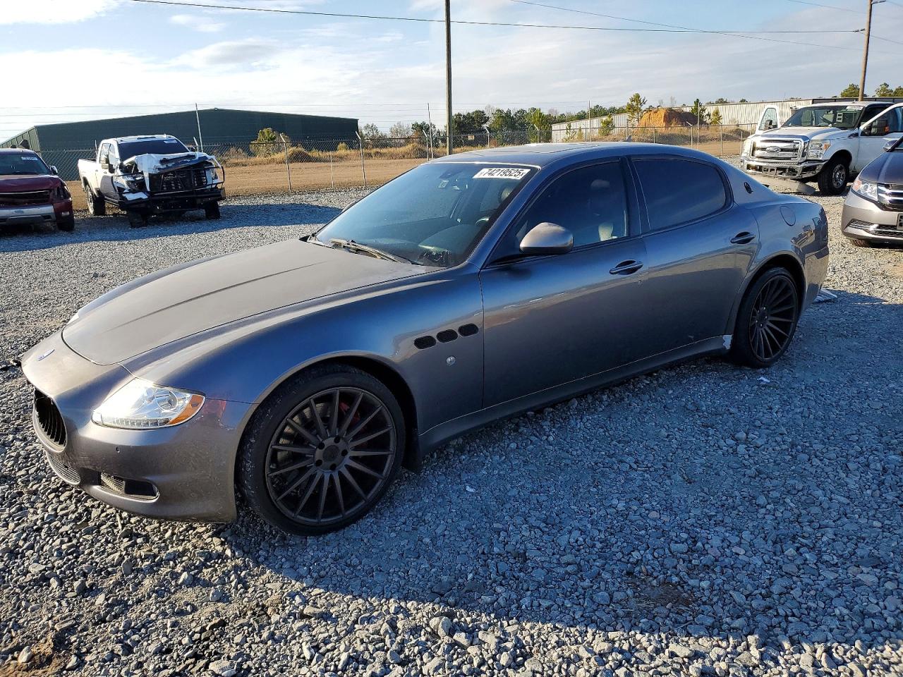 2011 Maserati Quattroporte S Gray vin: ZAM39JKA9B0058959