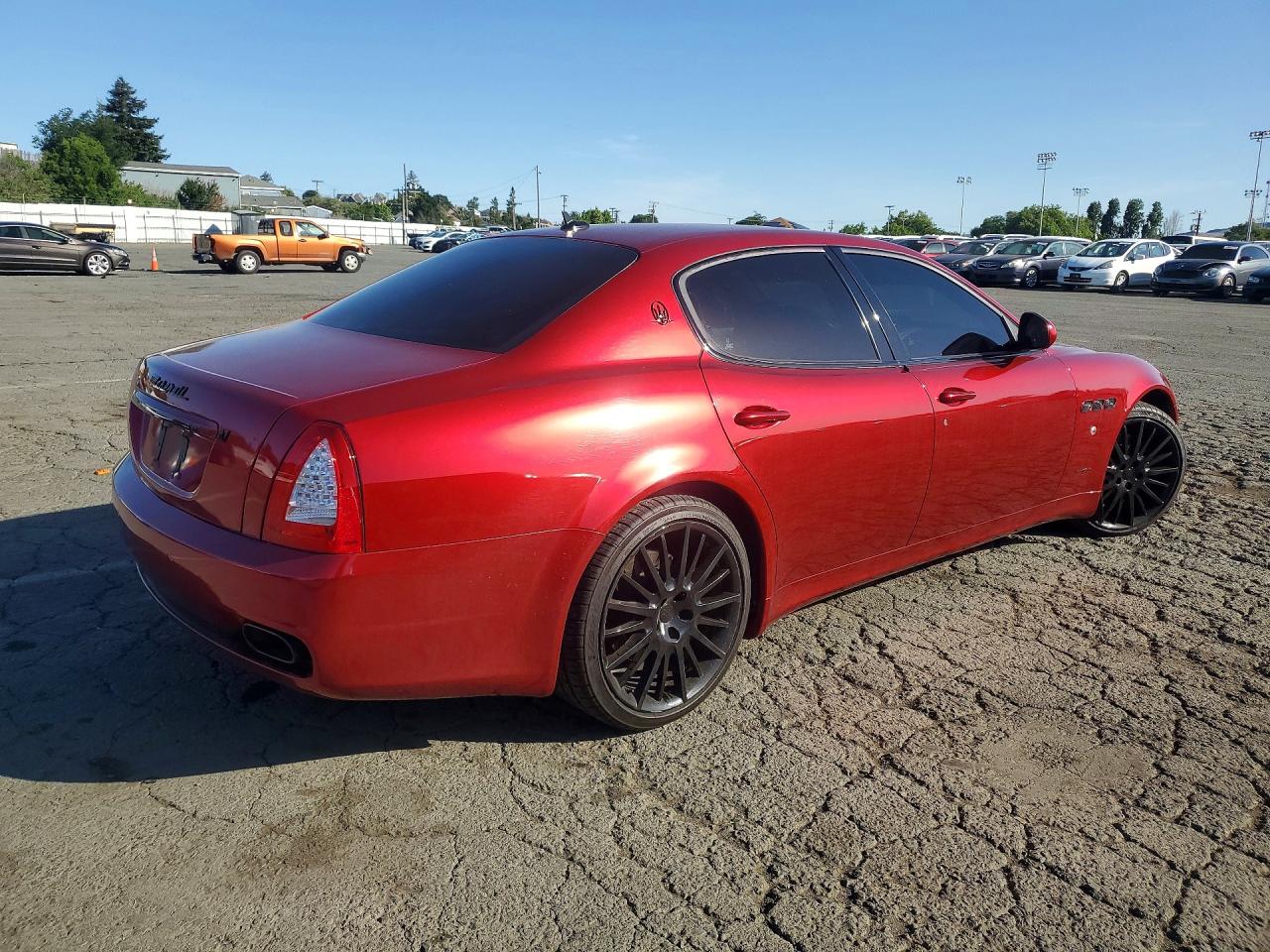2011 Maserati Quattroporte S Red vin: ZAM39KKA4B0054372