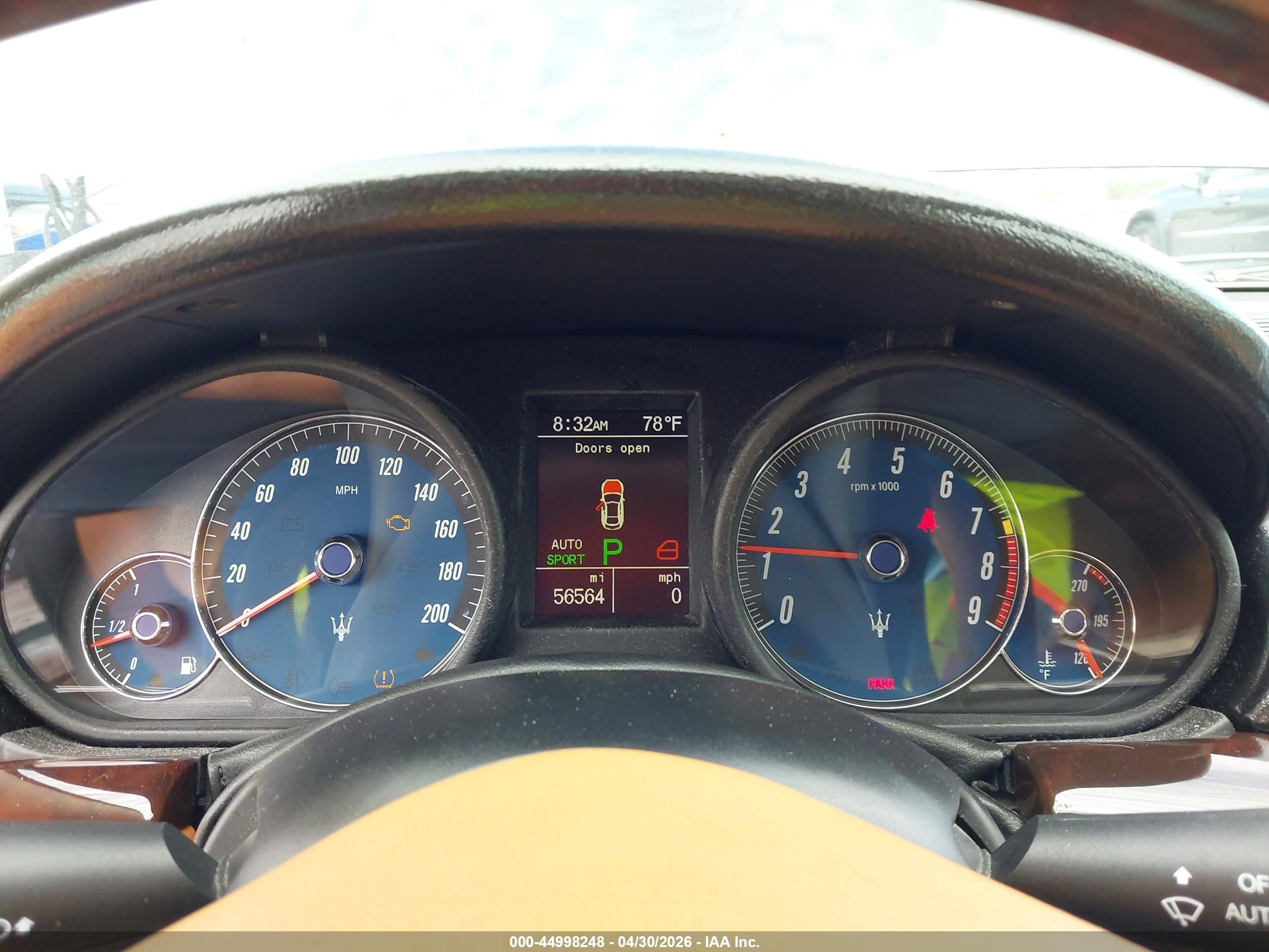 2010 Maserati Granturismo   Gray vin: ZAM45GLA9A0050490