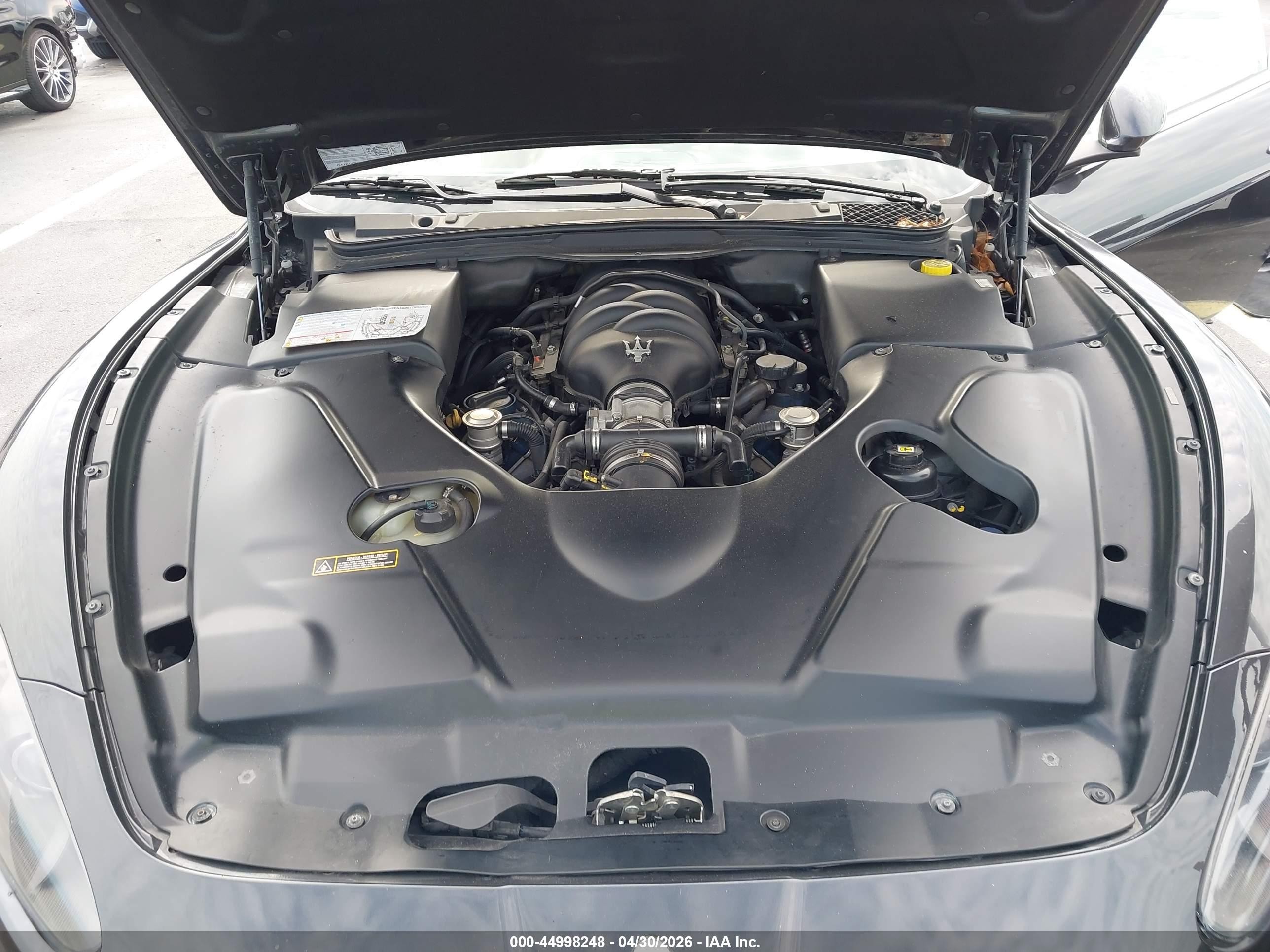 2010 Maserati Granturismo   Gray vin: ZAM45GLA9A0050490