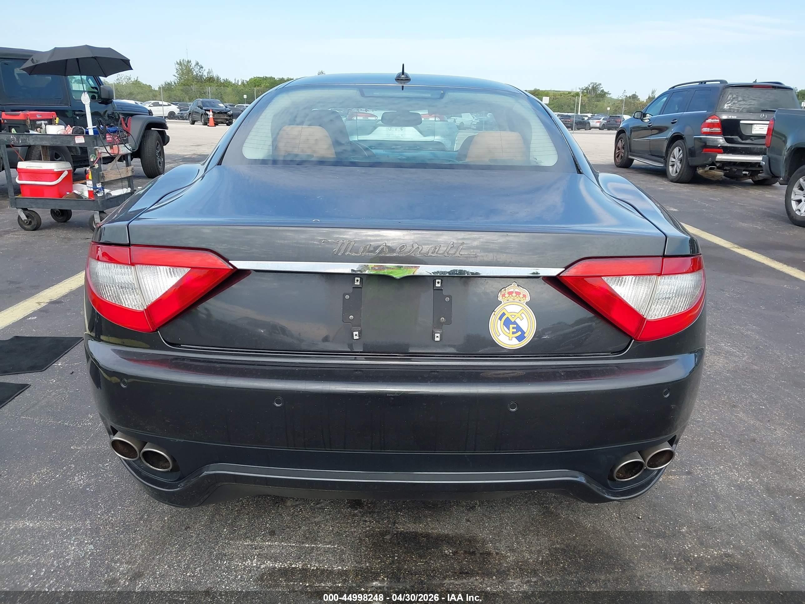 2010 Maserati Granturismo   Gray vin: ZAM45GLA9A0050490