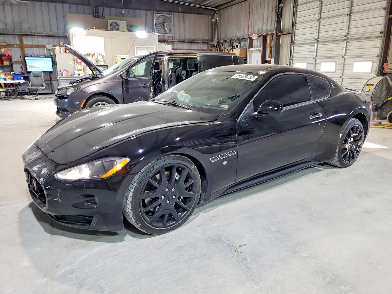 2010 Maserati Granturism Black vin: ZAM45KLA0A0049599