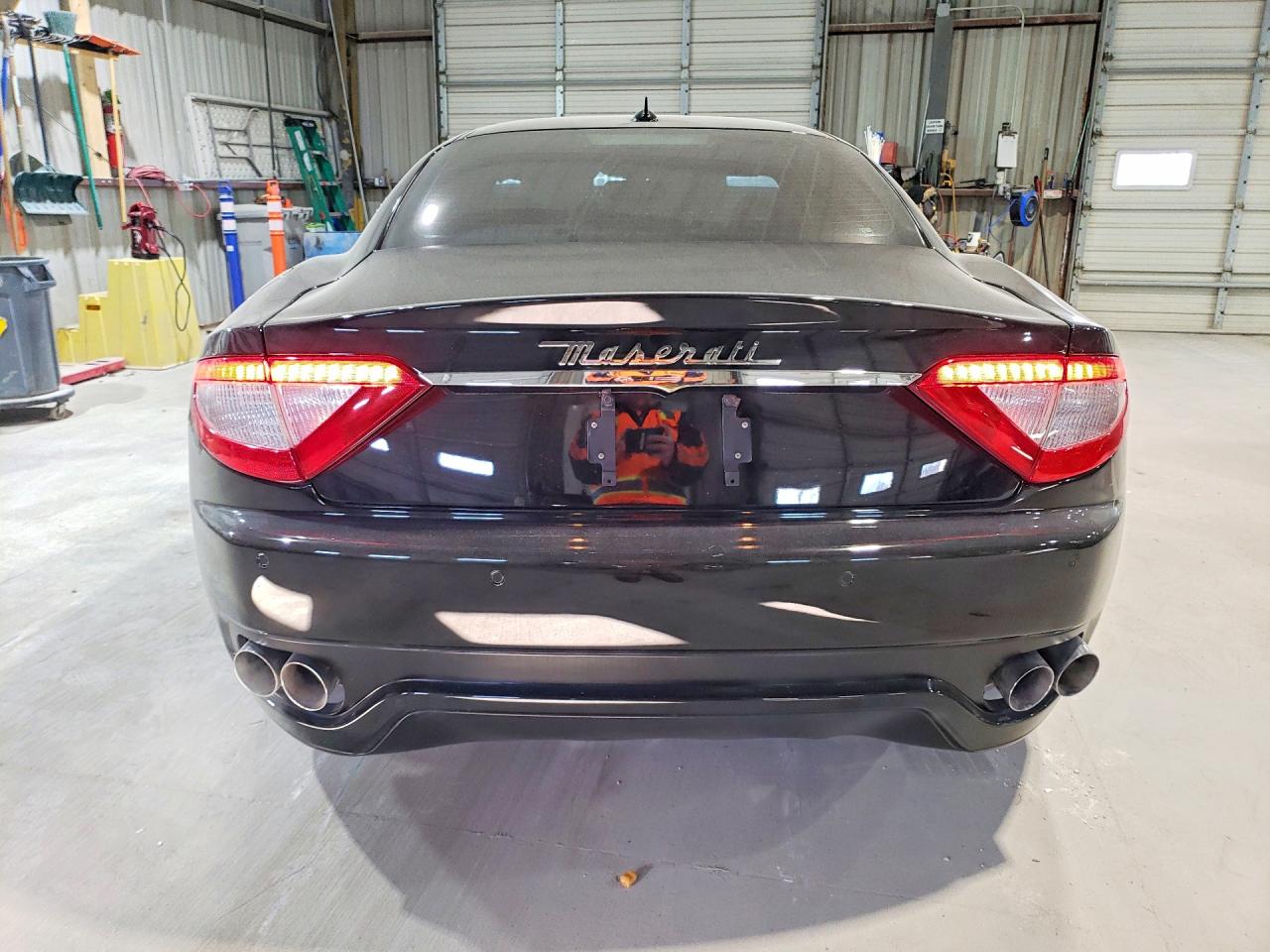 2010 Maserati Granturism Black vin: ZAM45KLA0A0049599