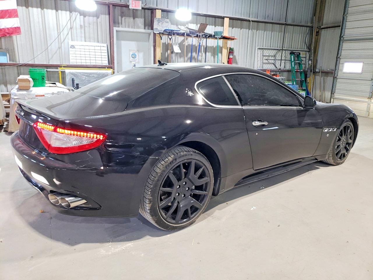 2010 Maserati Granturism Black vin: ZAM45KLA0A0049599