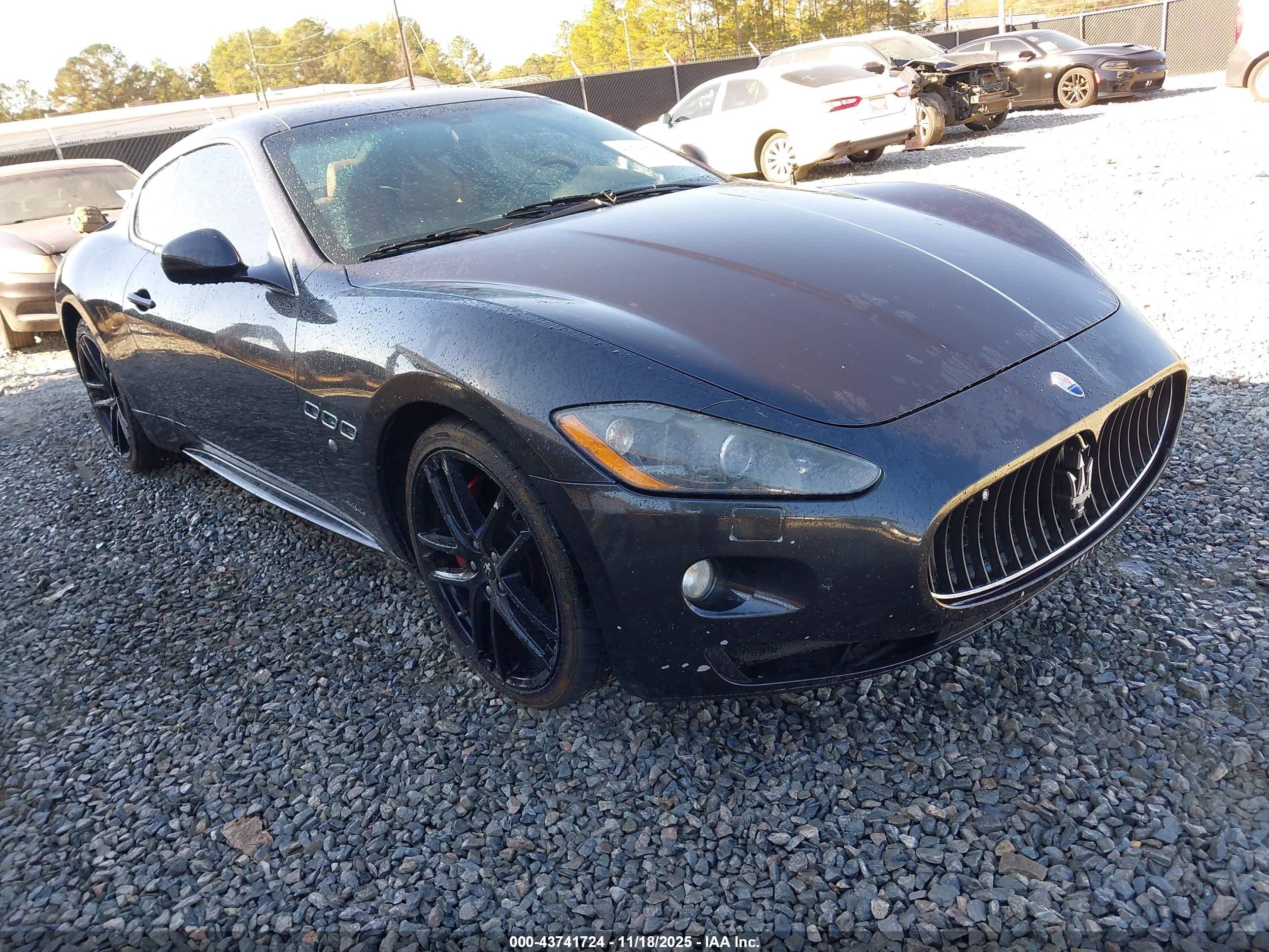 2010 Maserati Granturismo S/s Automatic Black vin: ZAM45KLA0A0053443