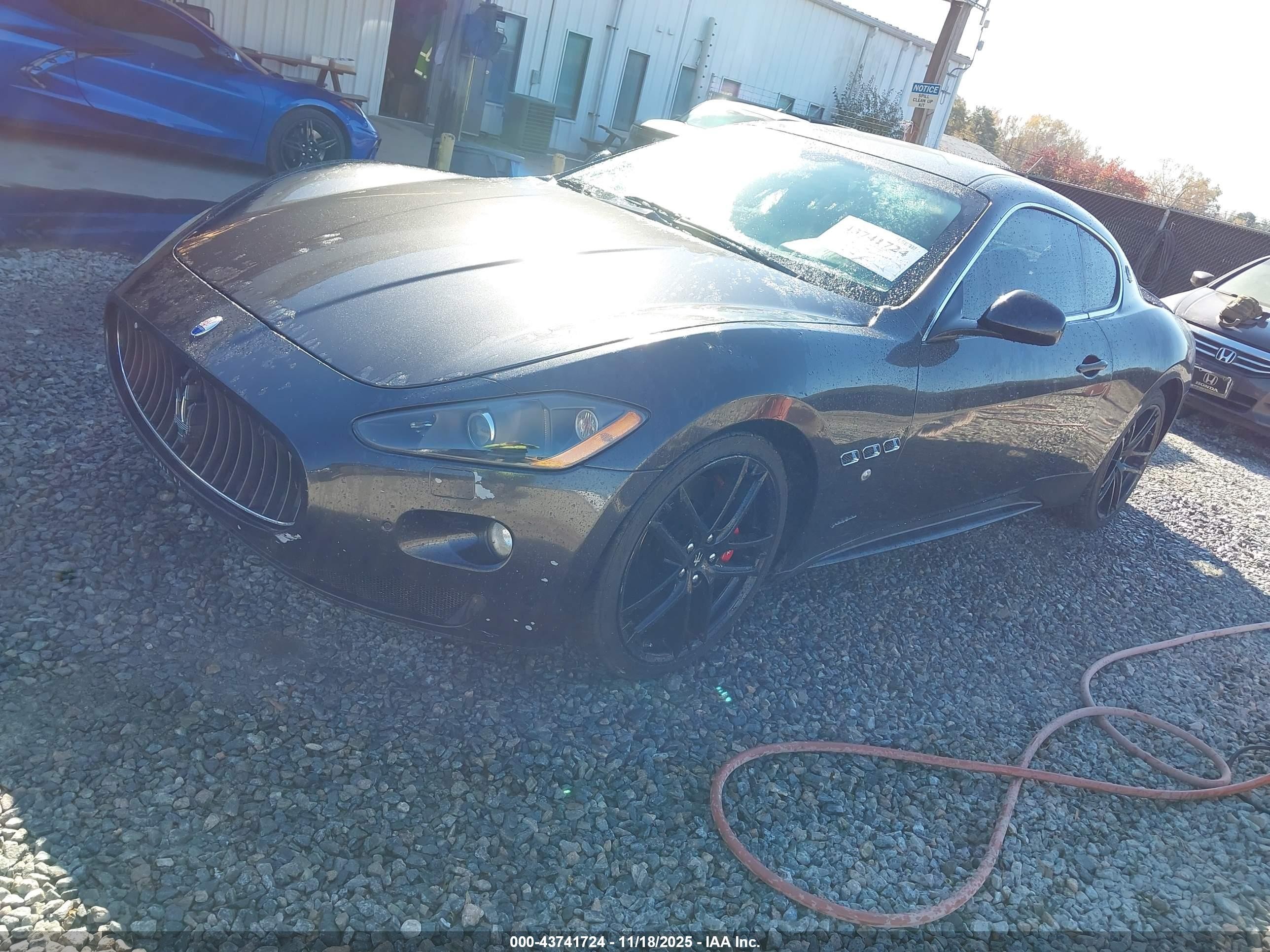 2010 Maserati Granturismo S/s Automatic Black vin: ZAM45KLA0A0053443