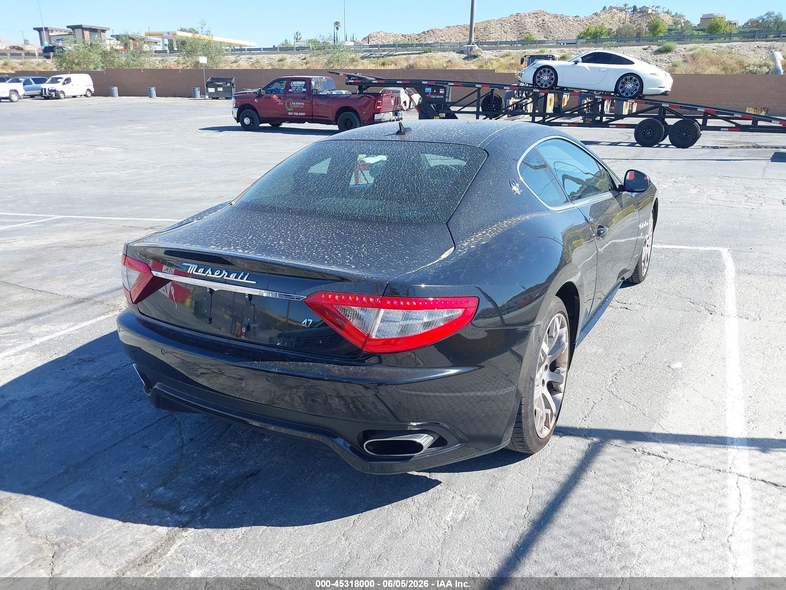 2011 Maserati Granturismo S Automatic Black vin: ZAM45KLA0B0055078
