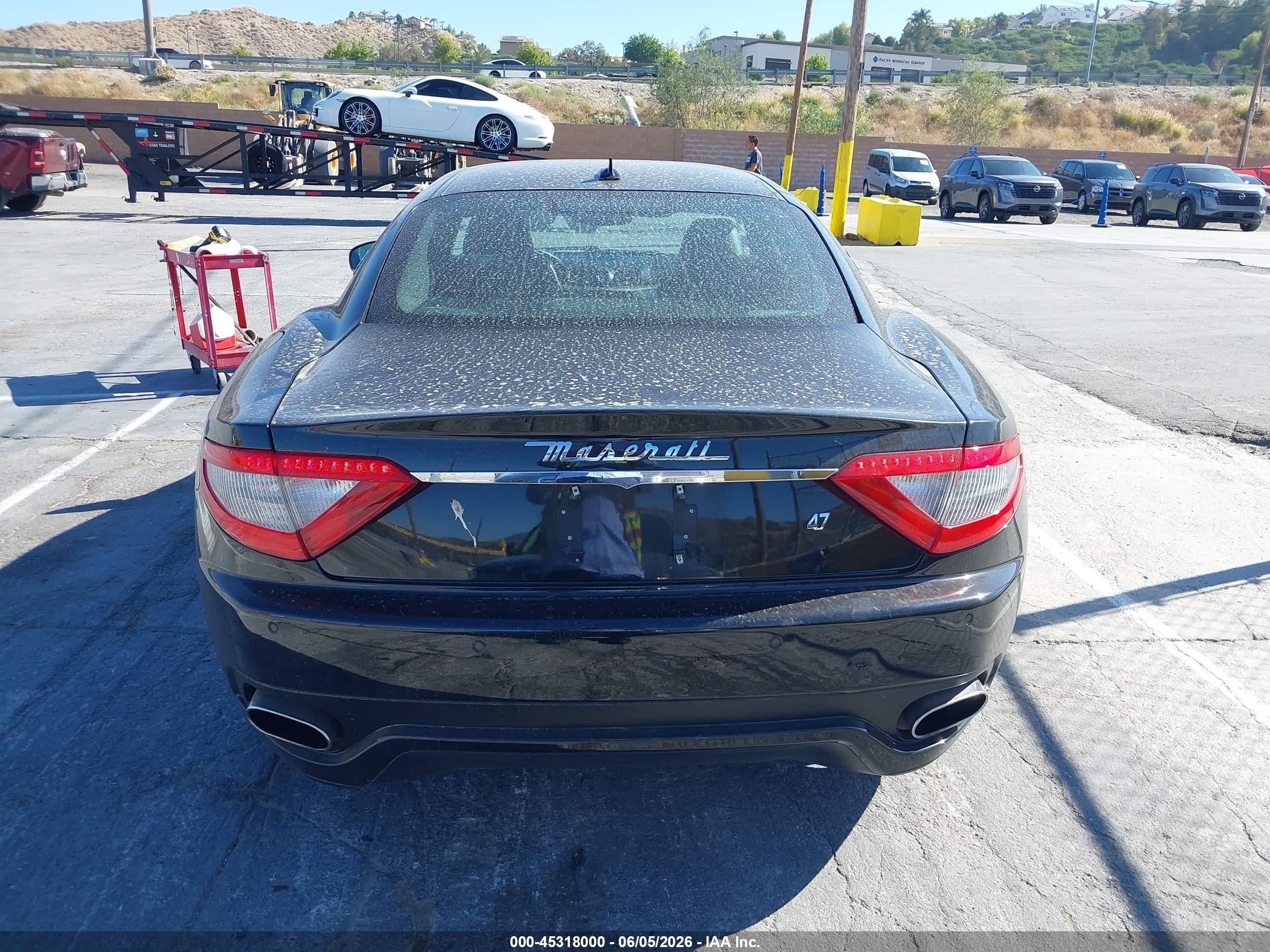 2011 Maserati Granturismo S Automatic Black vin: ZAM45KLA0B0055078