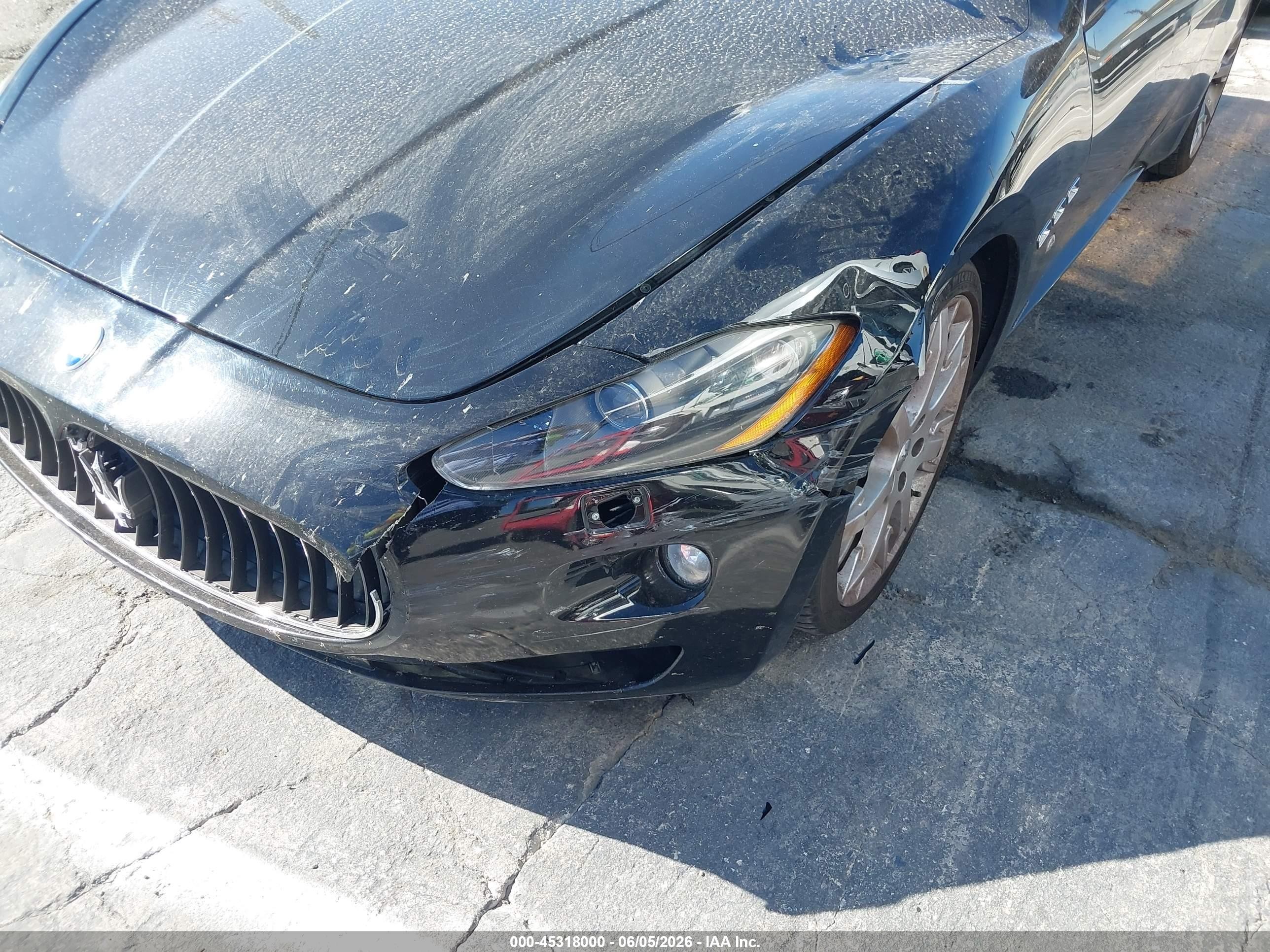 2011 Maserati Granturismo S Automatic Black vin: ZAM45KLA0B0055078