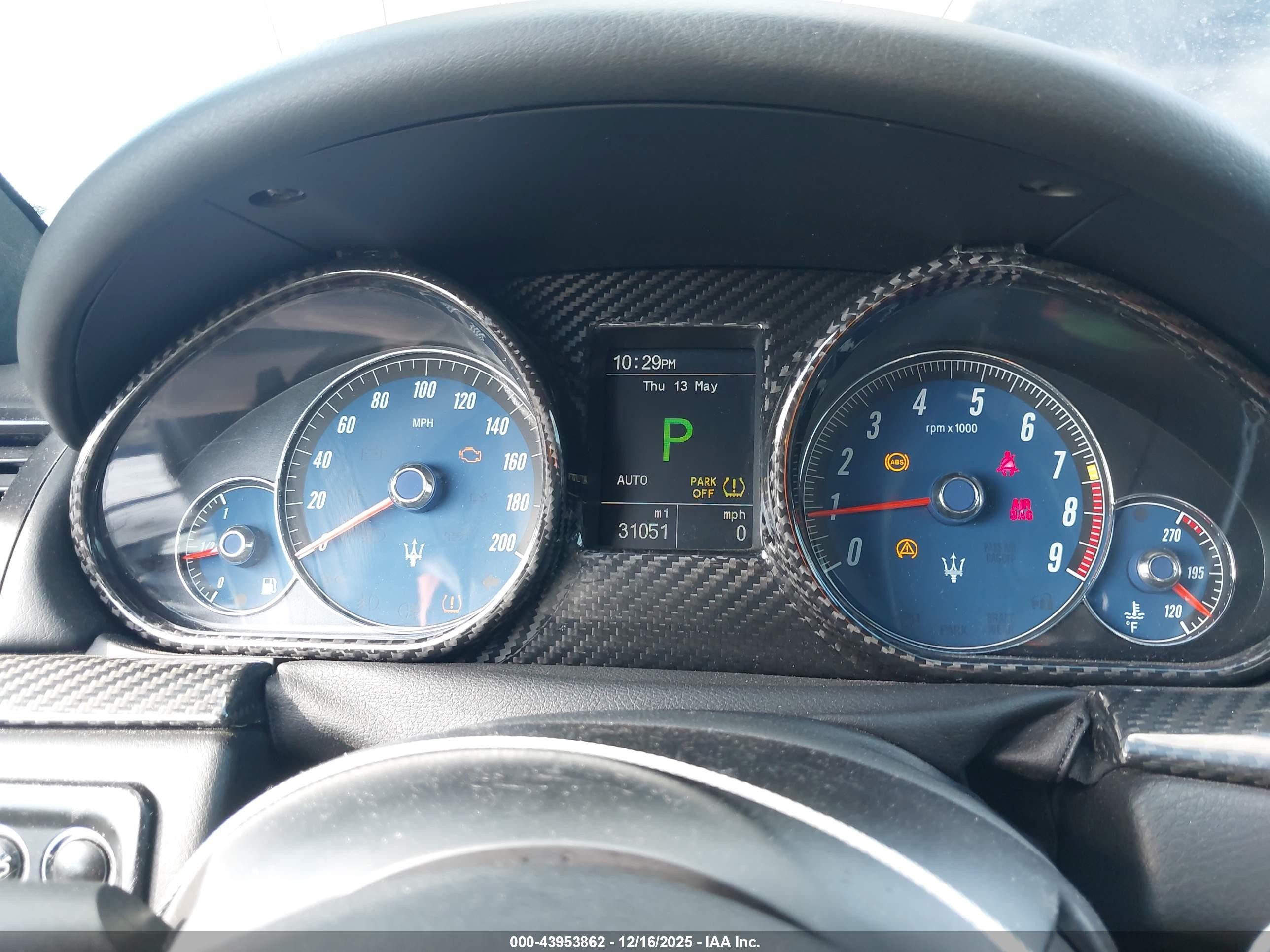 2011 Maserati Granturismo S Automatic Black vin: ZAM45KLA0B0058384