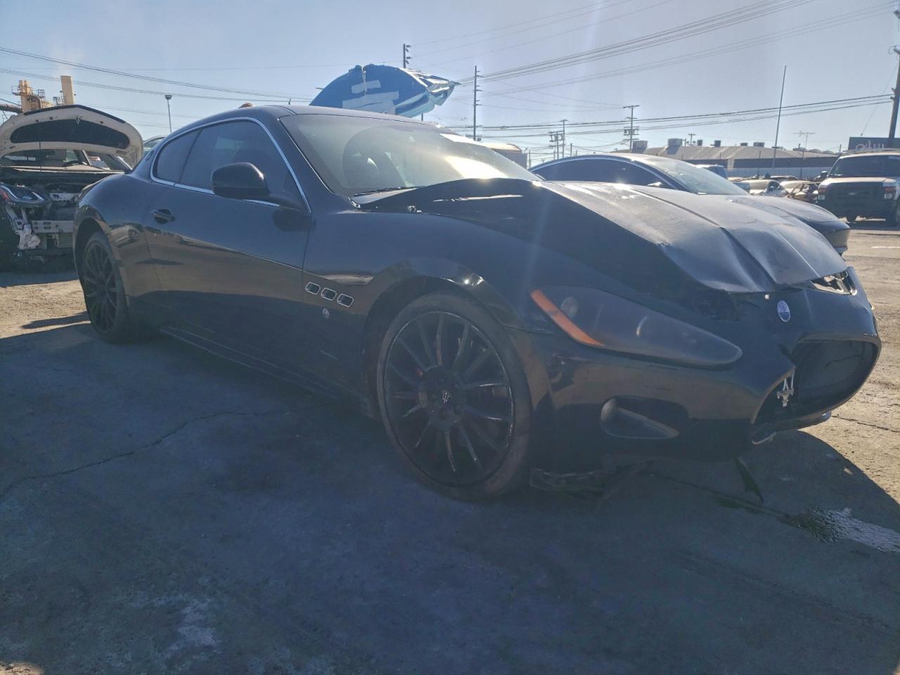 2012 Maserati Granturismo S Charcoal vin: ZAM45KLA0C0064414