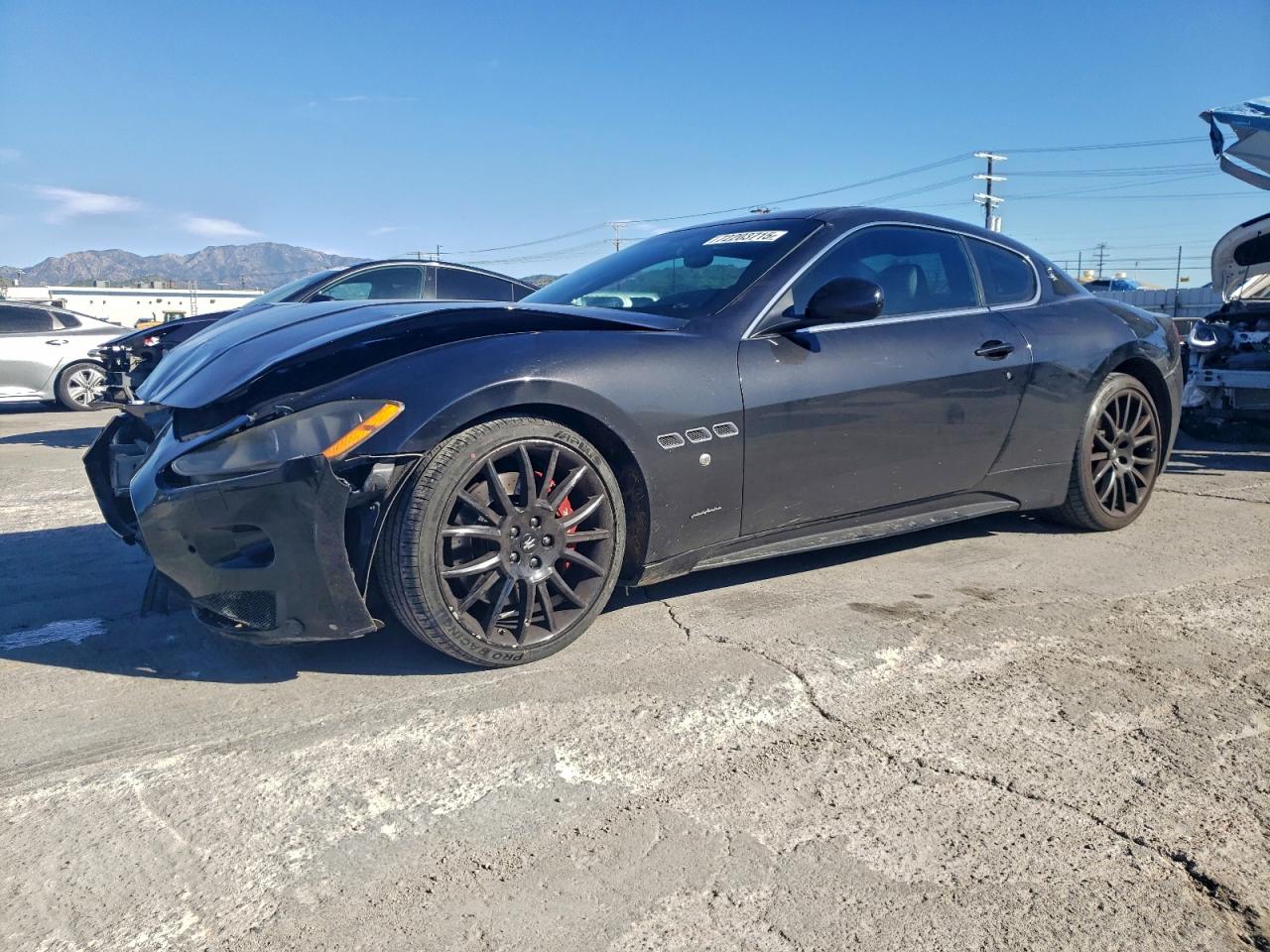 2012 Maserati Granturismo S Charcoal vin: ZAM45KLA0C0064414