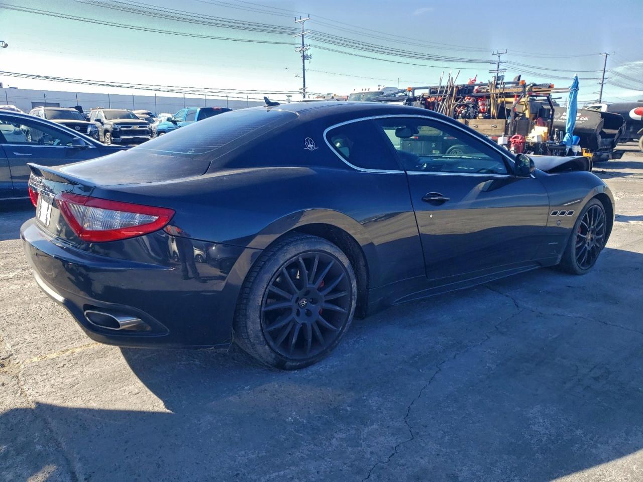 2012 Maserati Granturismo S Charcoal vin: ZAM45KLA0C0064414
