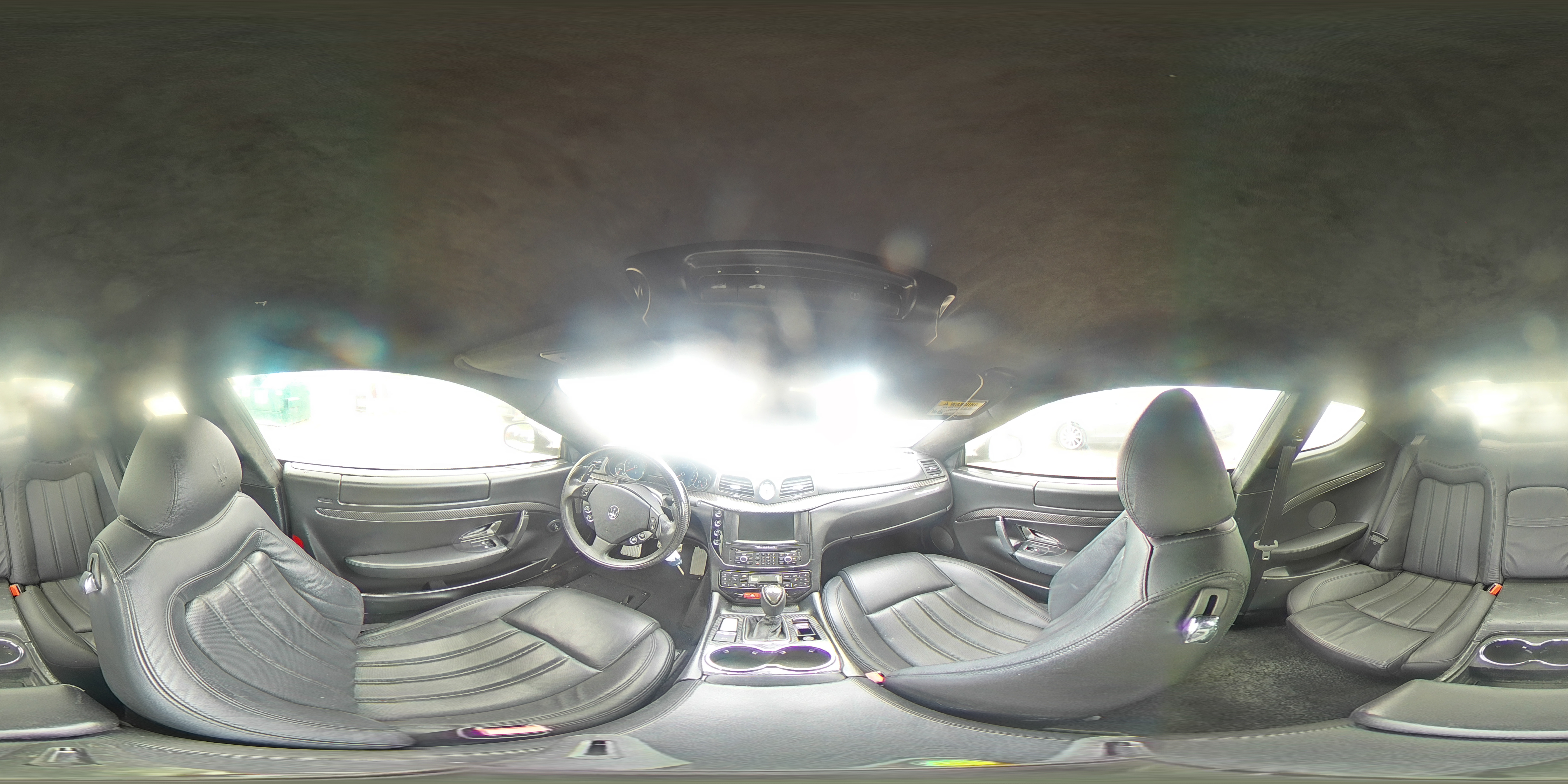 2010 Maserati Granturismo S White vin: ZAM45KLA1A0051944