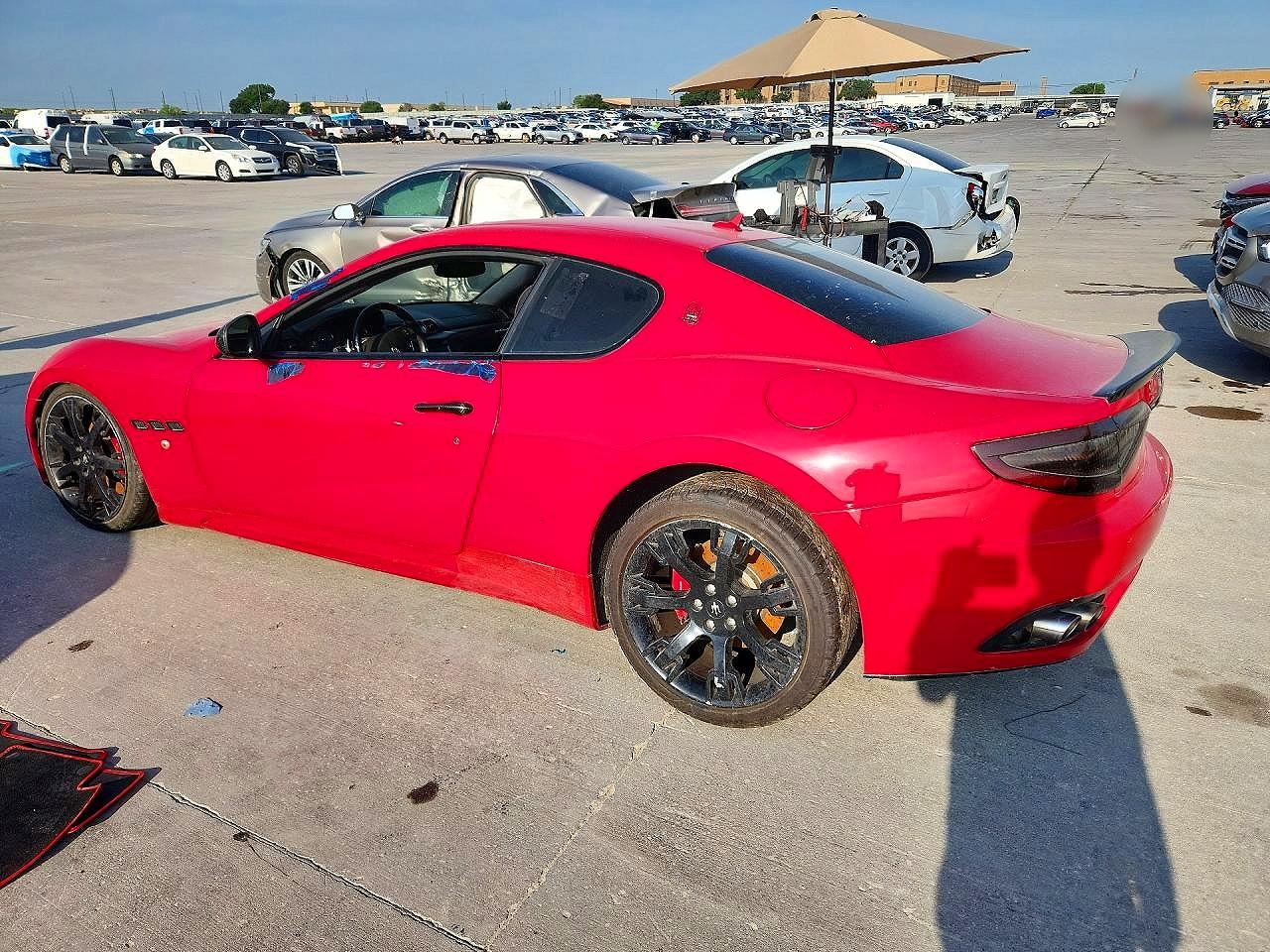 2012 Maserati Granturismo S Red vin: ZAM45KLA2C0060624