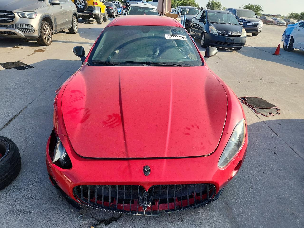 2012 Maserati Granturismo S Red vin: ZAM45KLA2C0060624