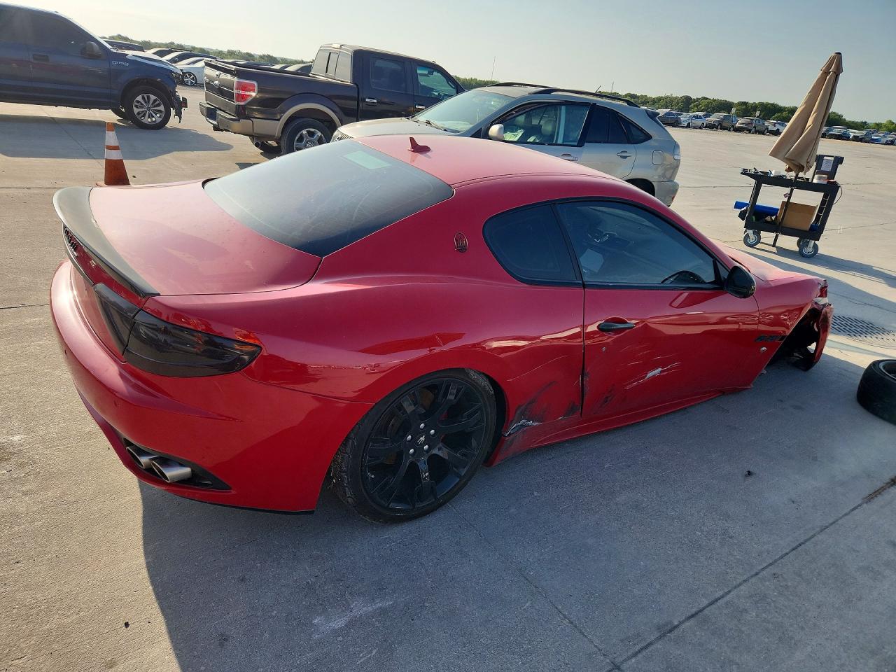 2012 Maserati Granturismo S Red vin: ZAM45KLA2C0060624