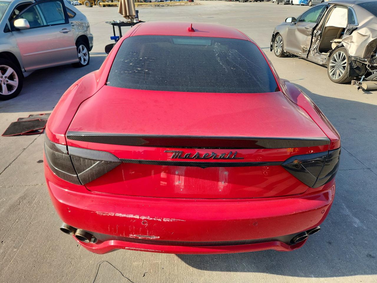 2012 Maserati Granturismo S Red vin: ZAM45KLA2C0060624
