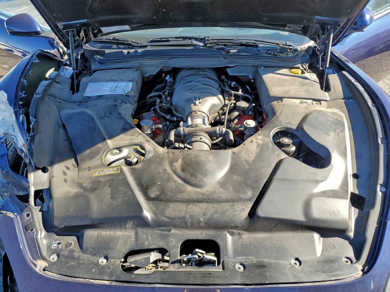 2012 Maserati Granturismo S Blue vin: ZAM45KLA3C0066223