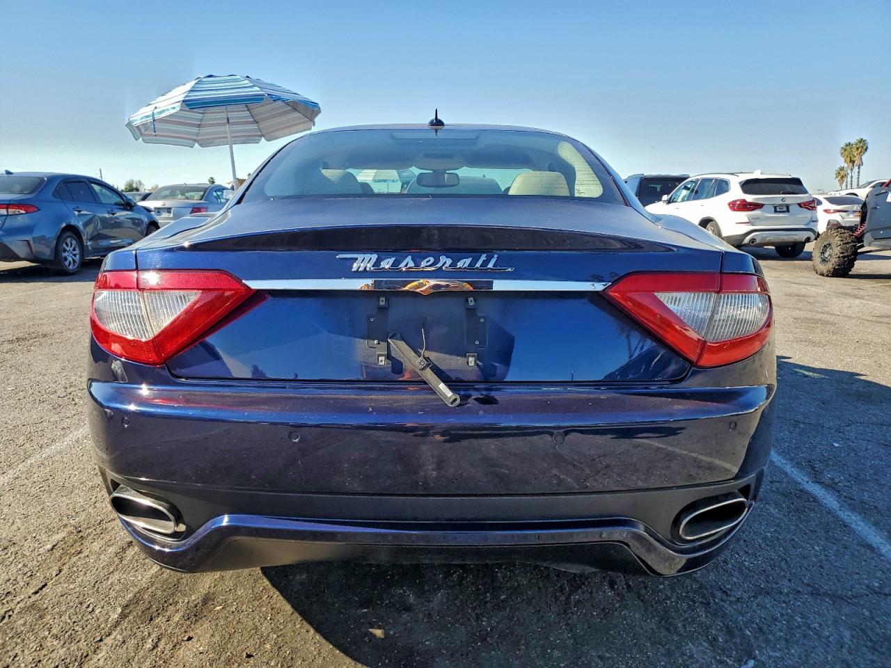 2012 Maserati Granturismo S Blue vin: ZAM45KLA3C0066223