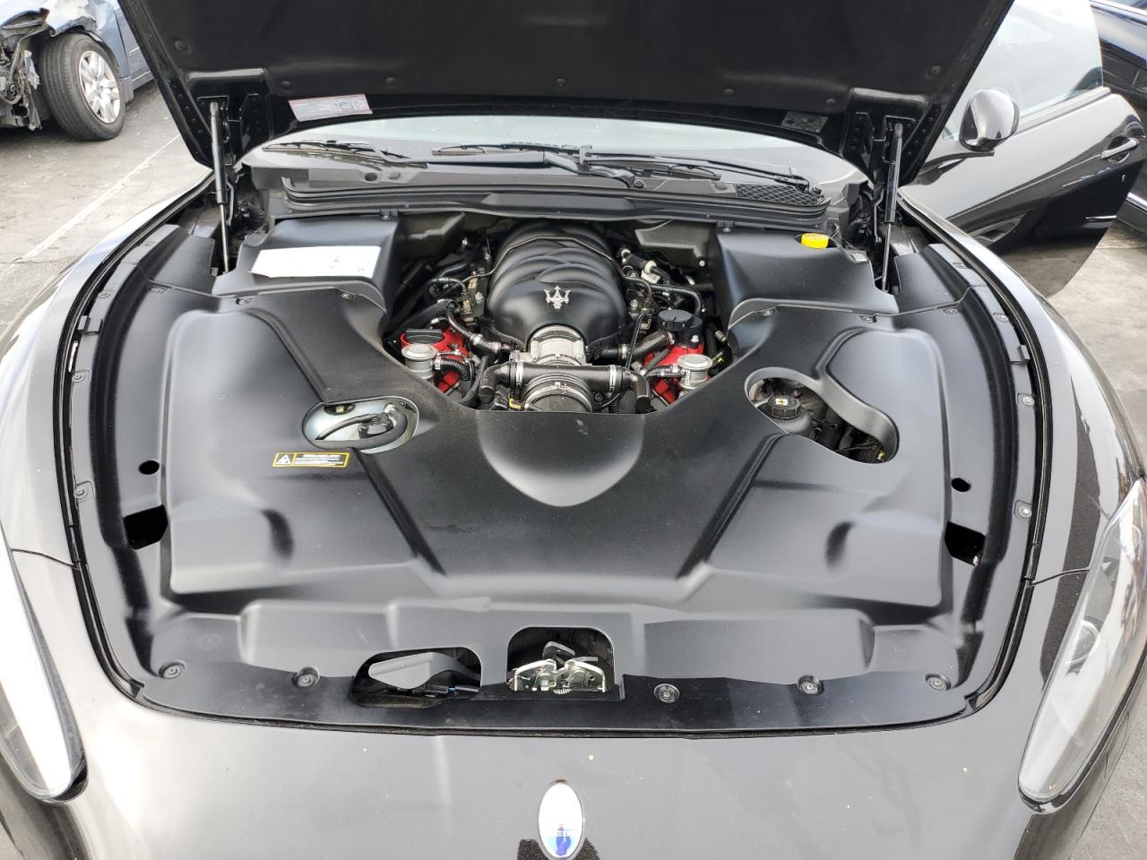 2012 Maserati Granturismo S Черный vin: ZAM45KLA5C0060519
