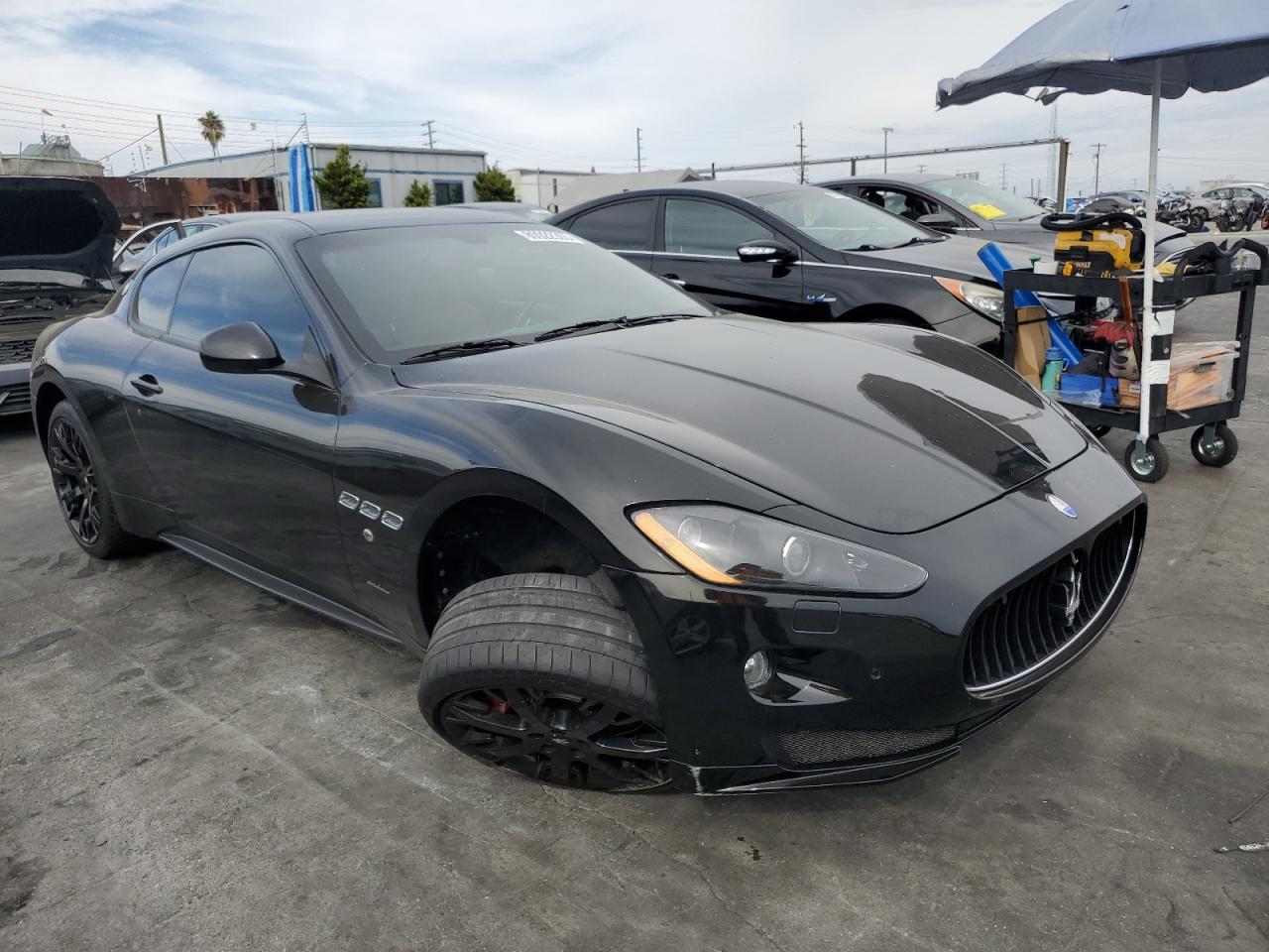 2012 Maserati Granturismo S Черный vin: ZAM45KLA5C0060519