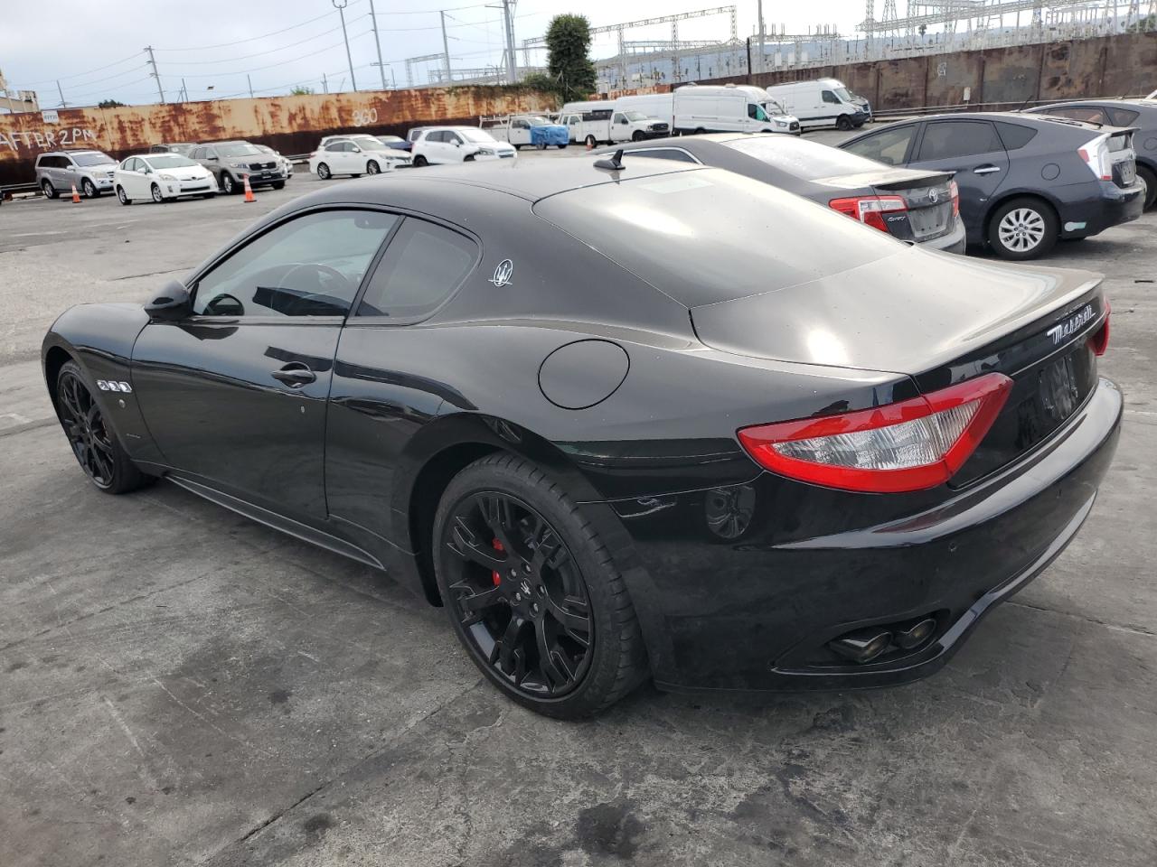 2012 Maserati Granturismo S Черный vin: ZAM45KLA5C0060519