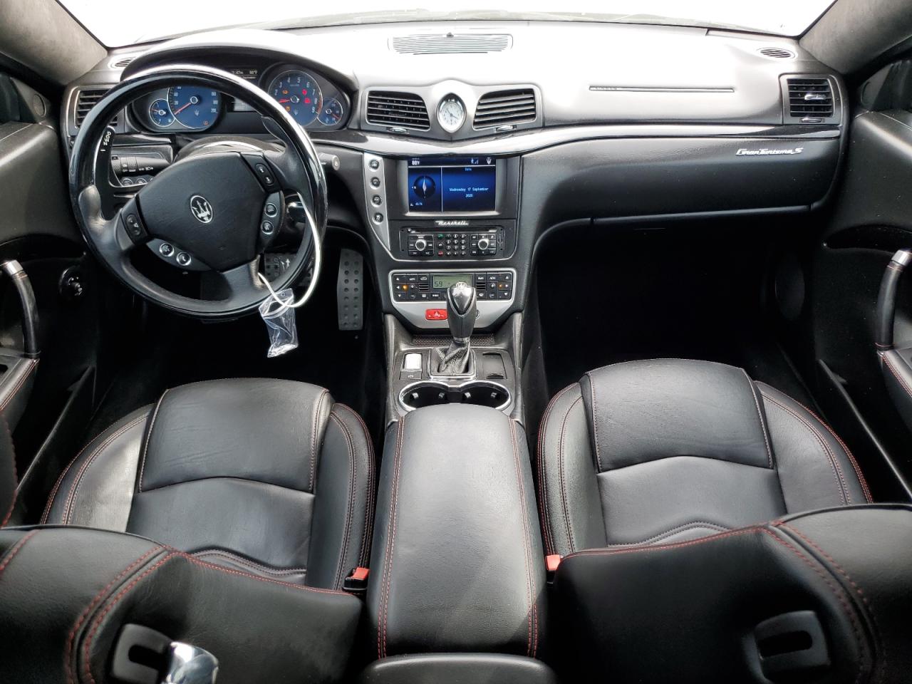 2012 Maserati Granturismo S Черный vin: ZAM45KLA5C0060519