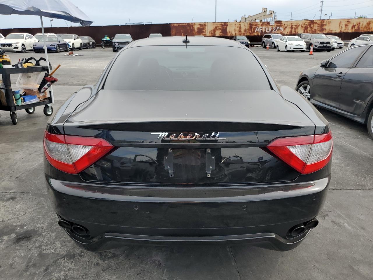 2012 Maserati Granturismo S Черный vin: ZAM45KLA5C0060519