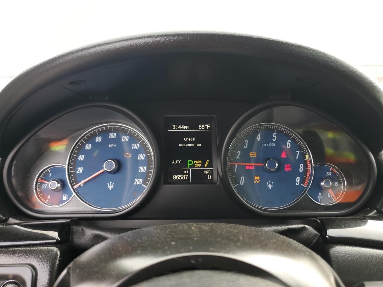 2012 Maserati Granturismo S Черный vin: ZAM45KLA5C0060519