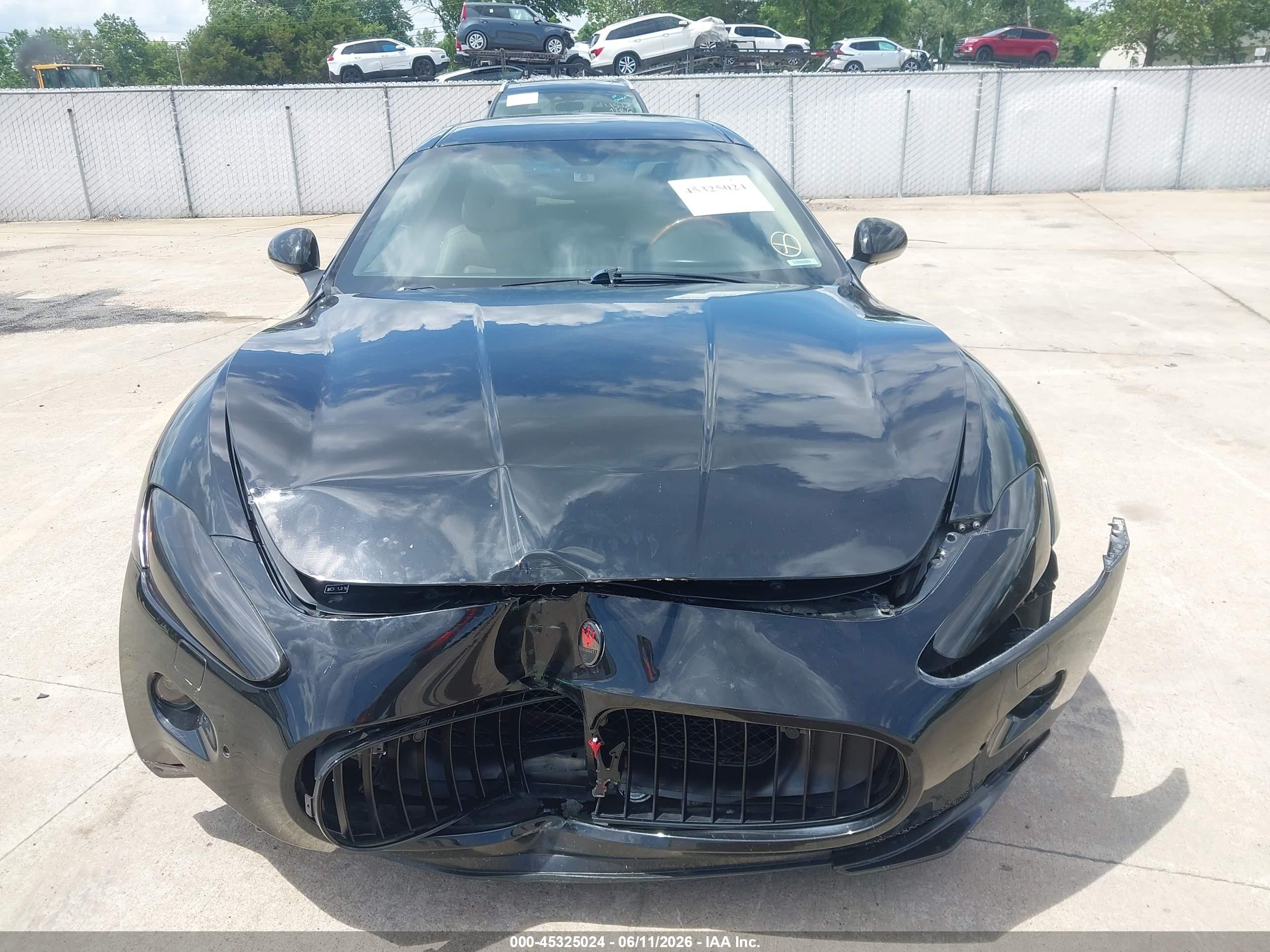 2012 Maserati Granturismo S Automatic Black vin: ZAM45KLA8C0062362