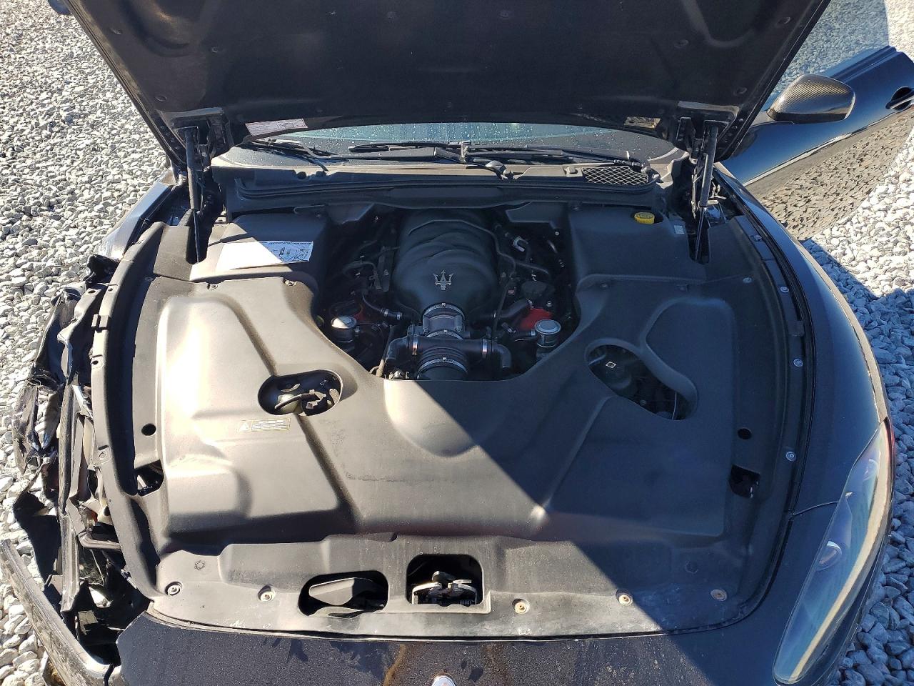 2012 Maserati Granturismo S Черный vin: ZAM45KLA9C0062497
