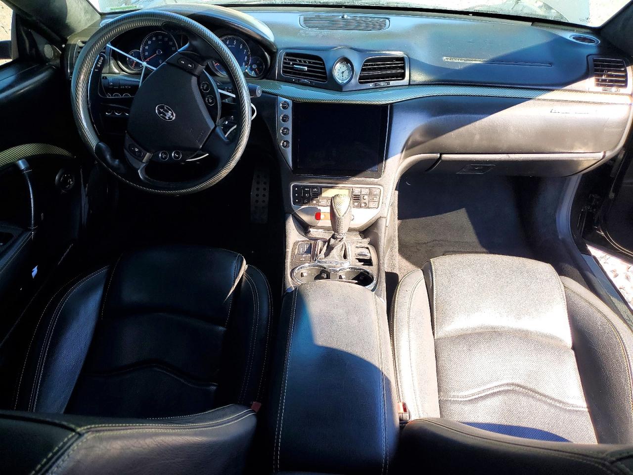 2012 Maserati Granturismo S Черный vin: ZAM45KLA9C0062497