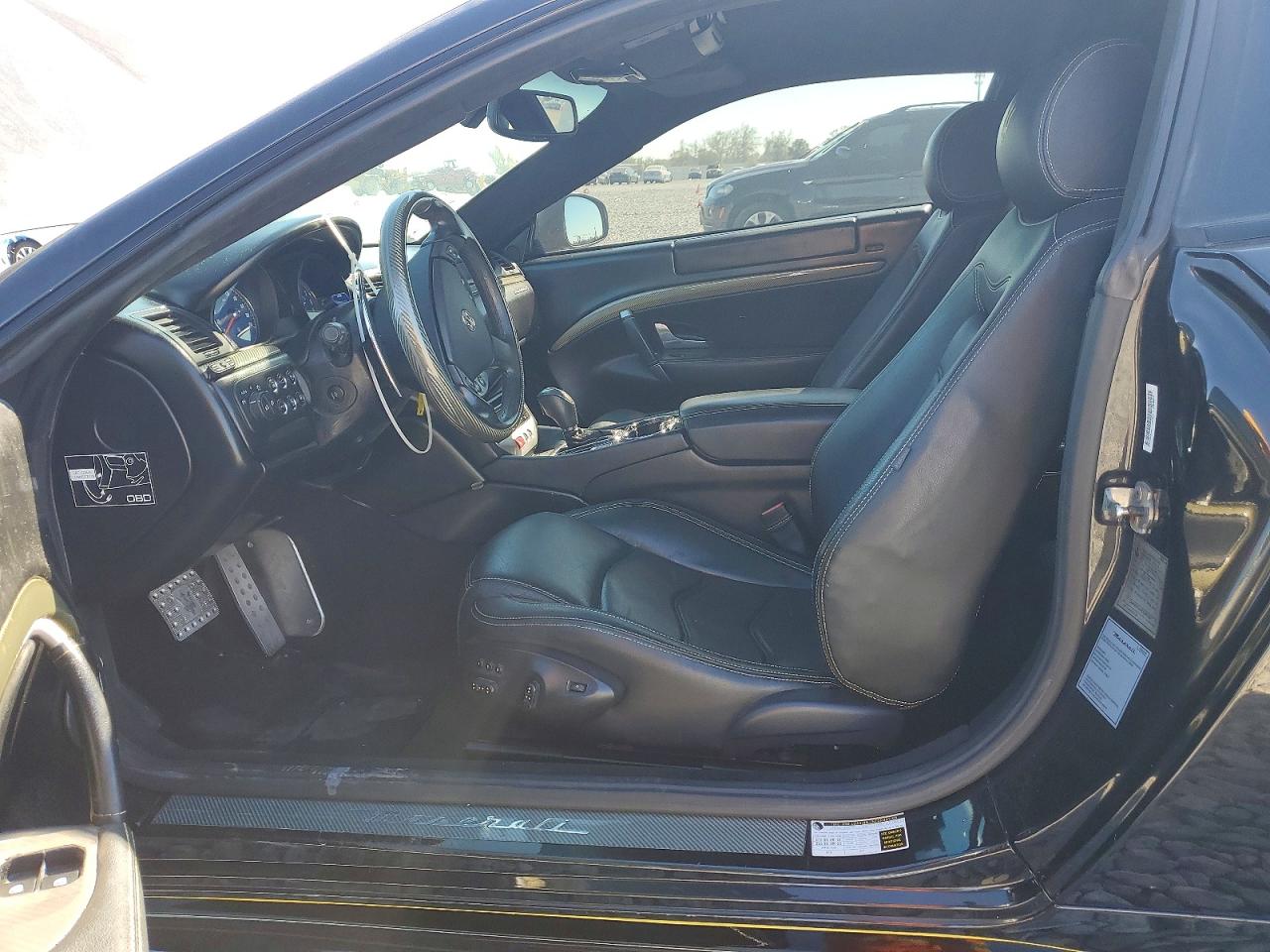 2012 Maserati Granturismo S Черный vin: ZAM45KLA9C0062497