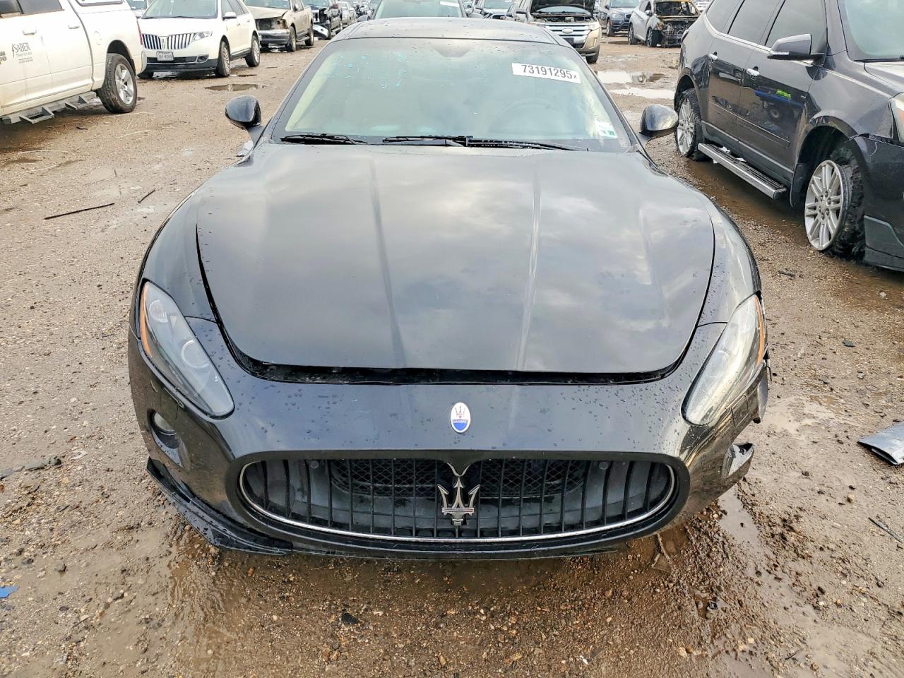 2012 Maserati Granturismo S Black vin: ZAM45KLA9C0066436