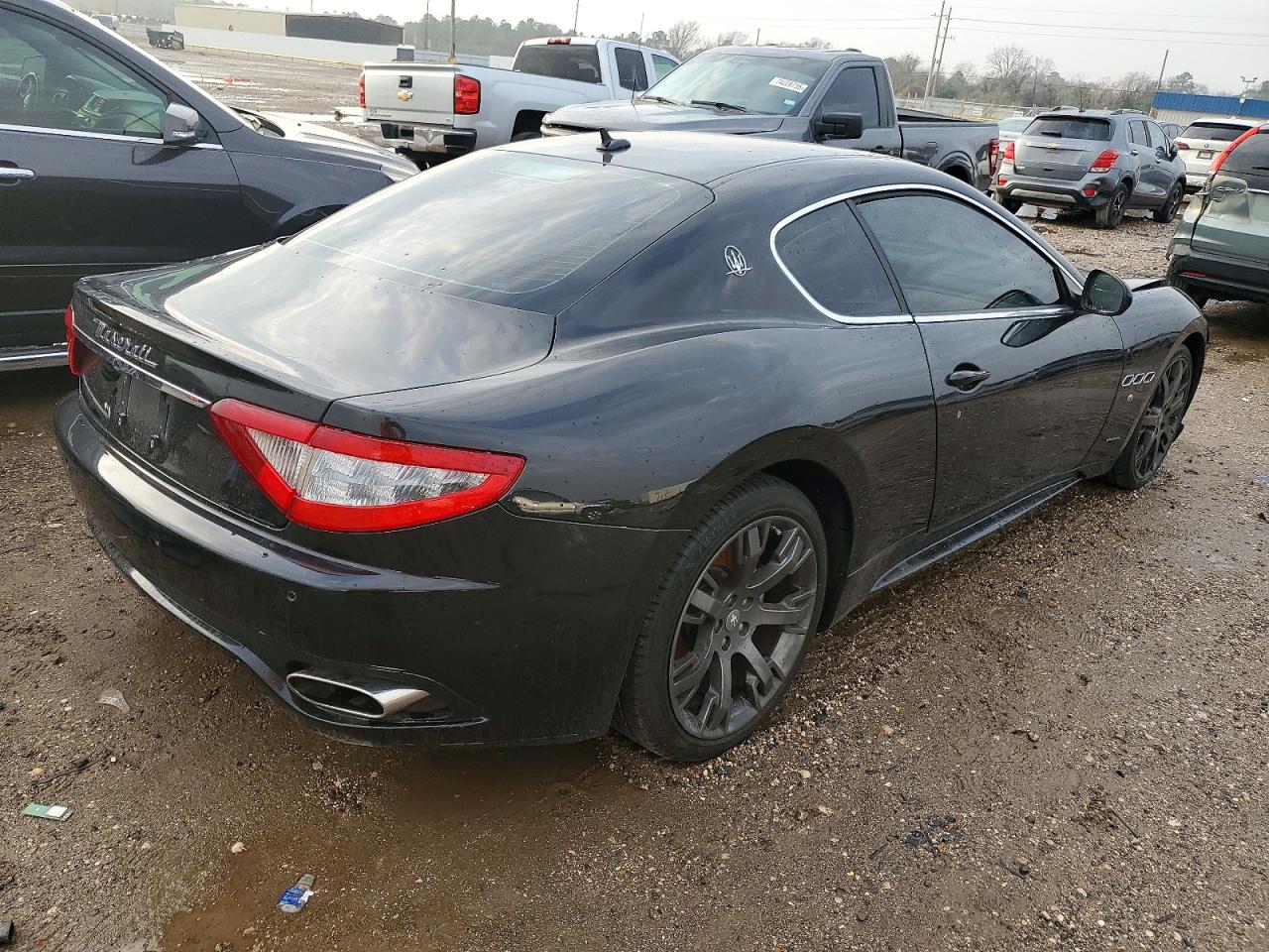 2012 Maserati Granturismo S Black vin: ZAM45KLA9C0066436