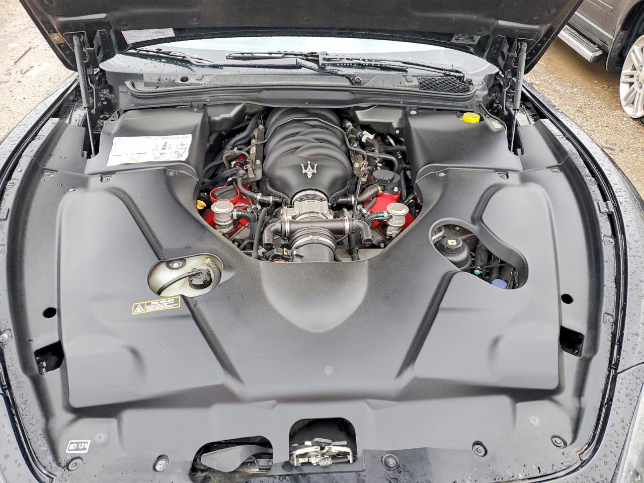 2012 Maserati Granturismo S Black vin: ZAM45KLA9C0066436