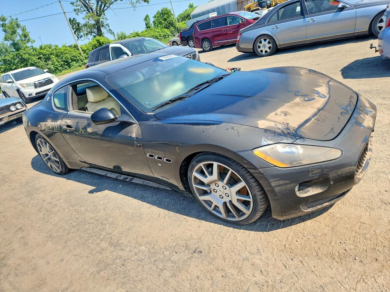 2010 Maserati Granturismo S Black vin: ZAM45KLAXA0053272