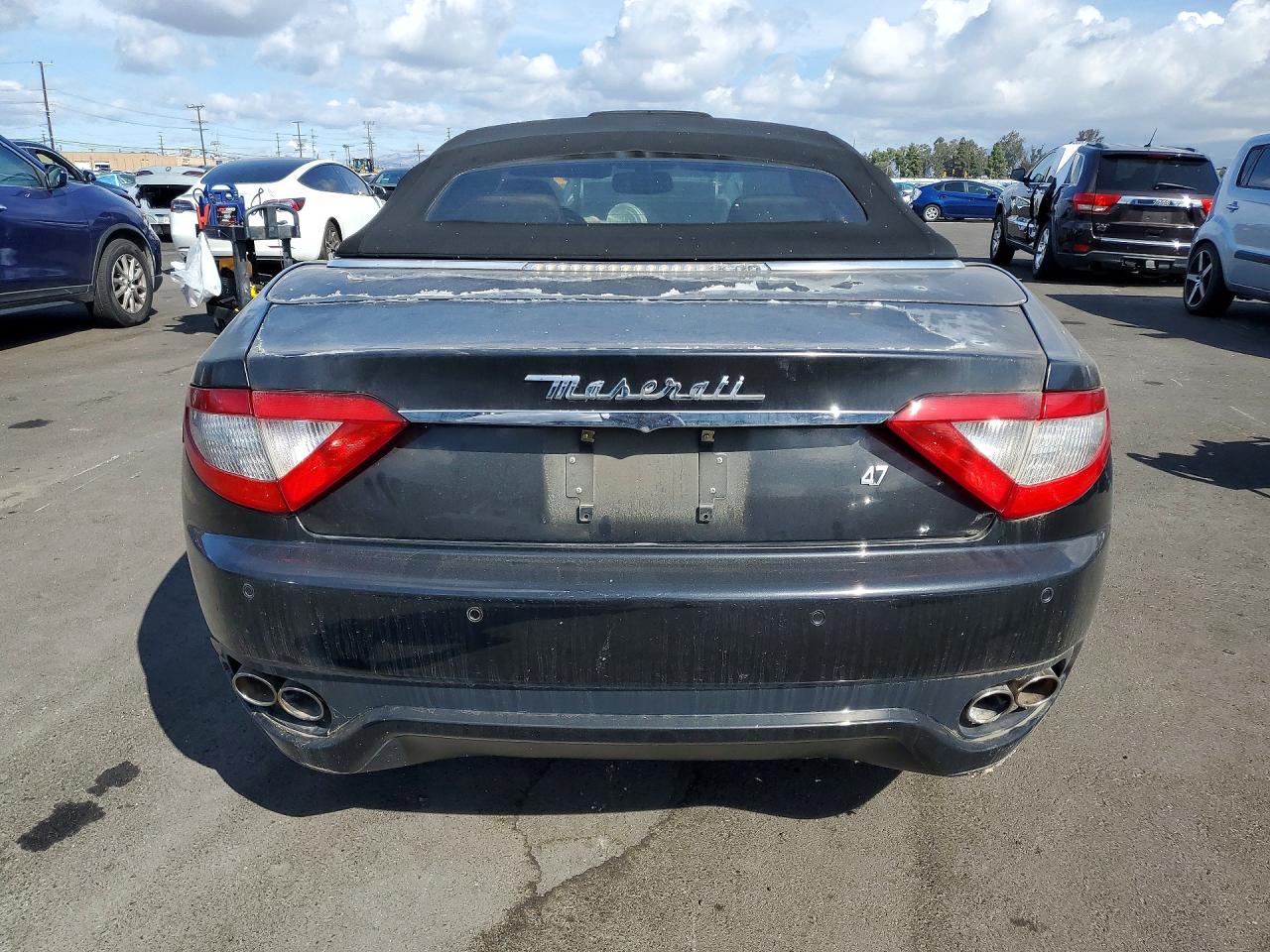2010 Maserati Granturismo Black vin: ZAM45KMA1A0053112
