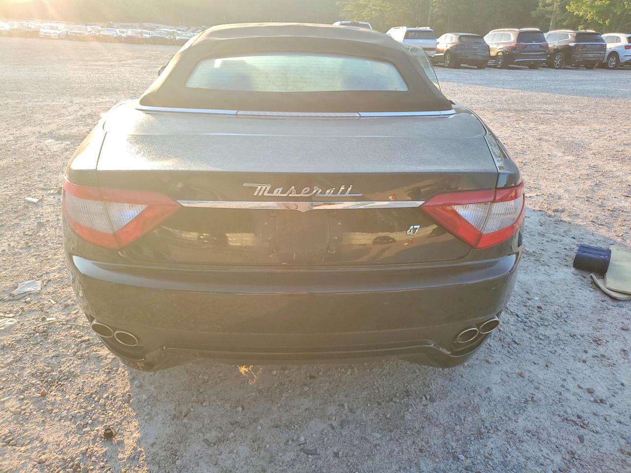 2011 Maserati Granturismo S Black vin: ZAM45KMA4B0056491