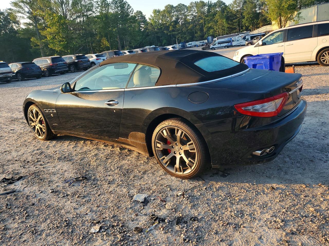 2011 Maserati Granturismo S Black vin: ZAM45KMA4B0056491