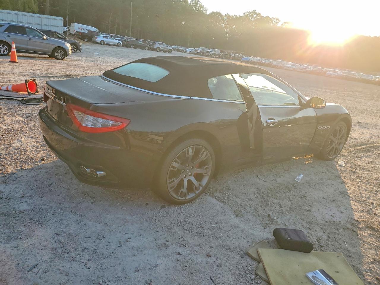 2011 Maserati Granturismo S Black vin: ZAM45KMA4B0056491
