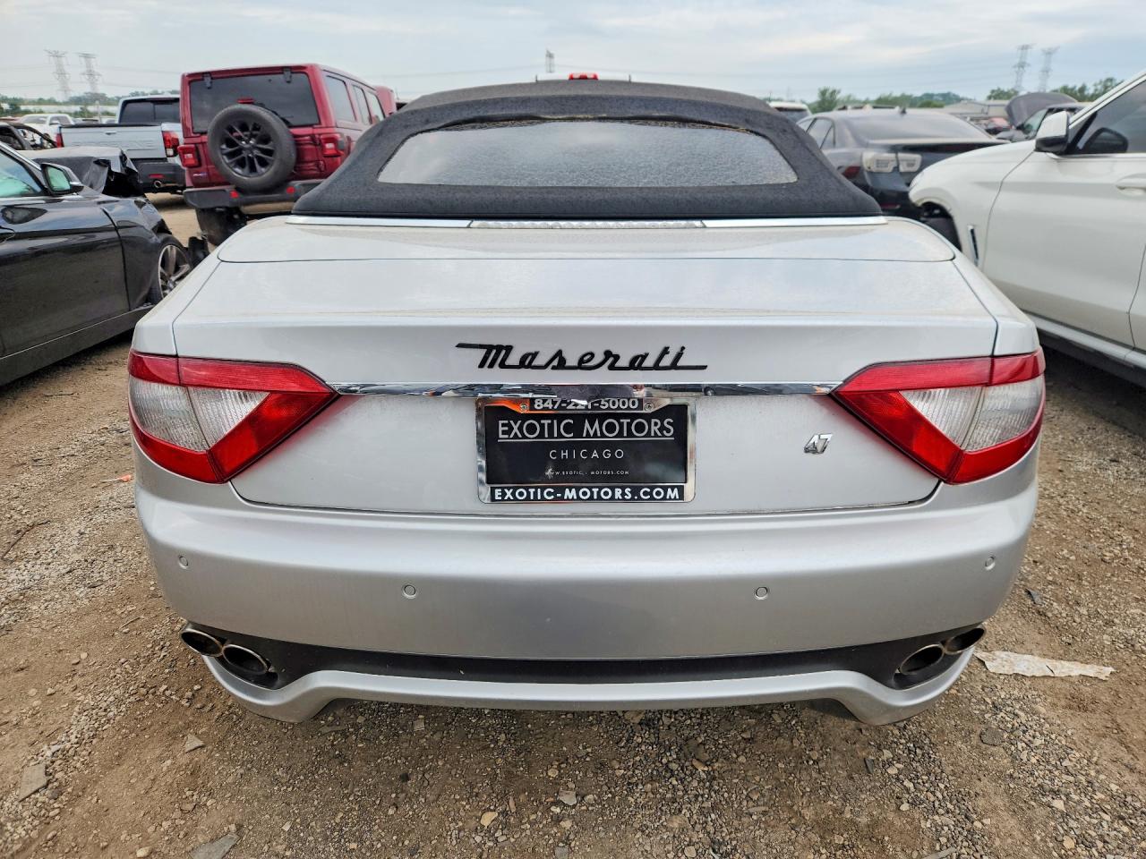 2010 Maserati Granturismo Silver vin: ZAM45KMA6A0052683