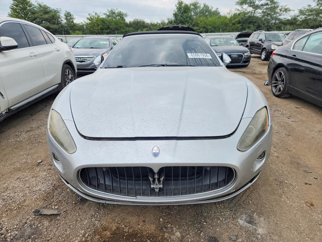 2010 Maserati Granturismo Silver vin: ZAM45KMA6A0052683