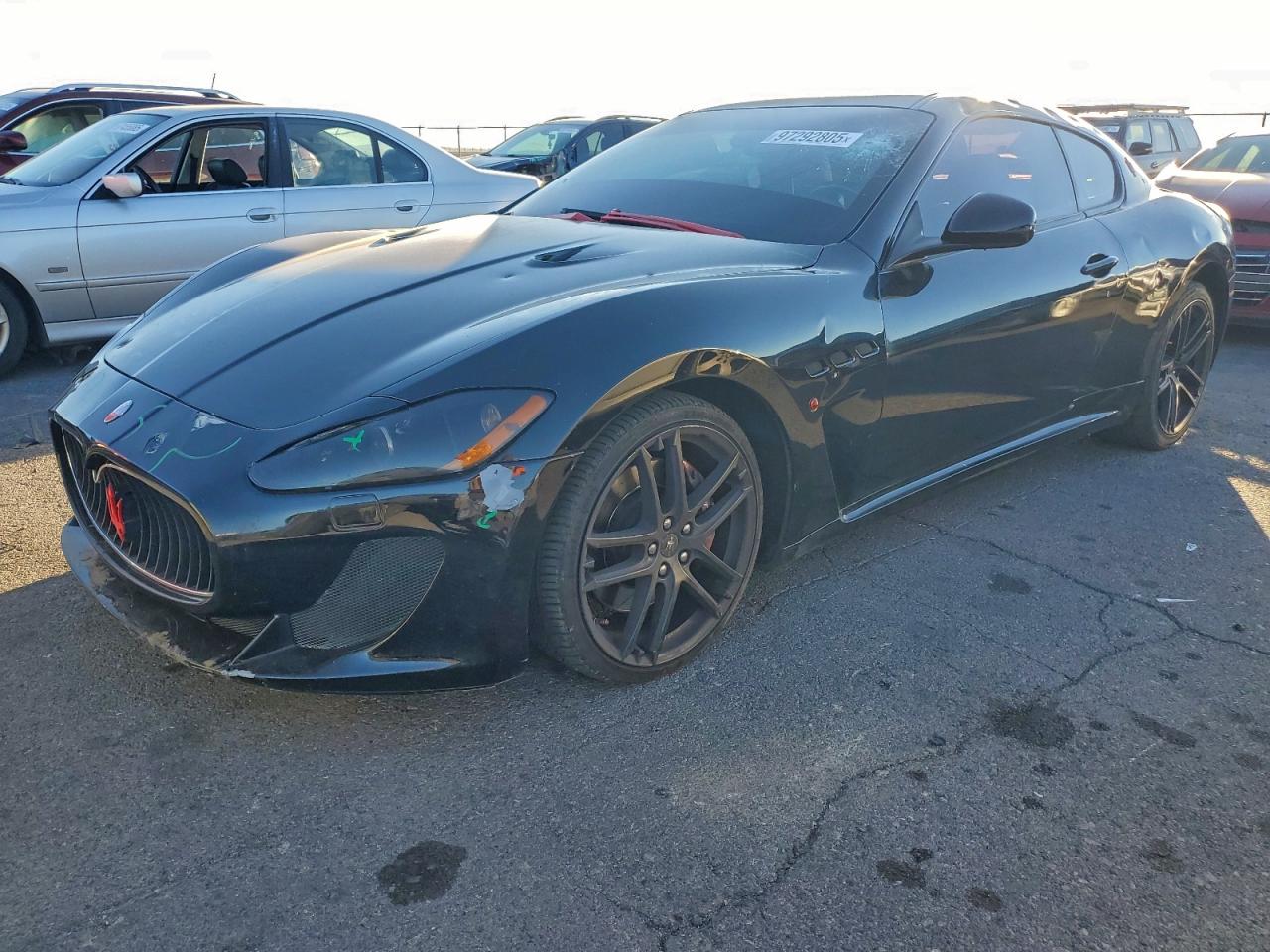 2012 Maserati Granturismo S Black vin: ZAM45MLA2C0061302