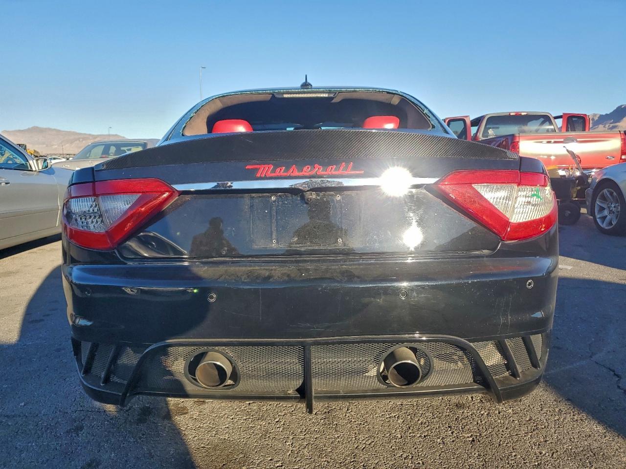 2012 Maserati Granturismo S Black vin: ZAM45MLA2C0061302